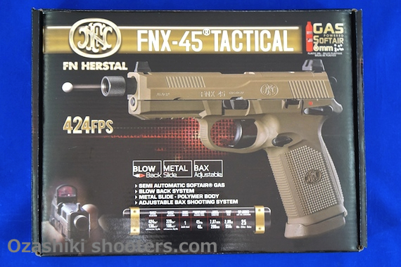 Cyber Gun｢ FNH FNX−45 TACTICAL ｣レビュー | お座敷SHOOTERS.com