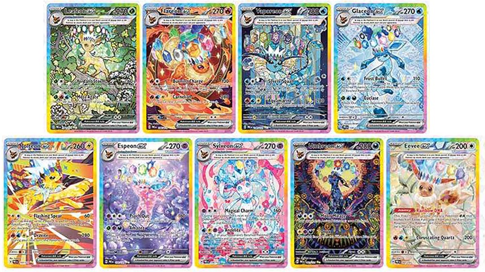 ポケモンカード テラスタルフェスex ブイズSAR PSA10 全種10連番 ① ポケカ