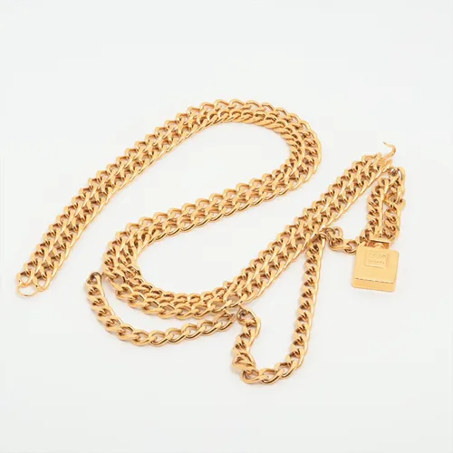 シャネル ロゴ GP チェーンベルト ゴールド ABランクの買取実績価格