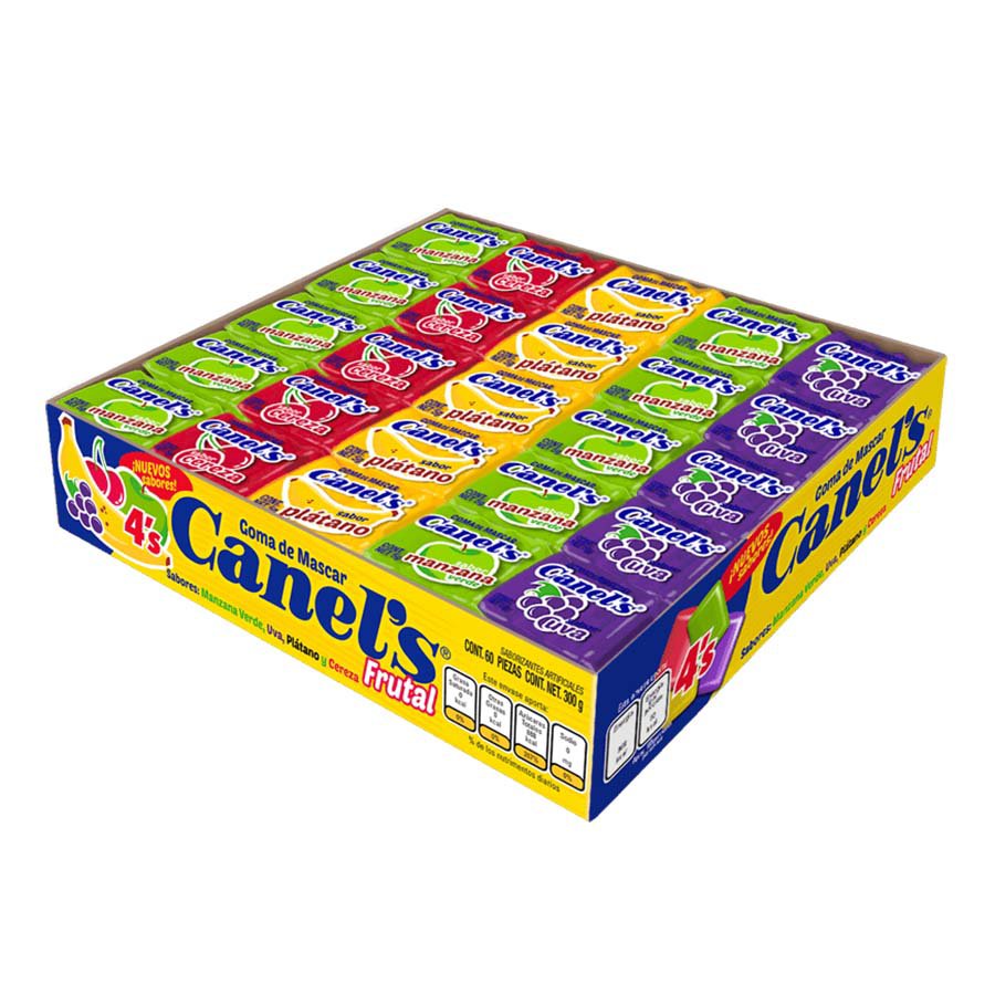 Canel's Assorted Fruity Gum Tray, 20 ct | Joe V's Smart Shop | Low