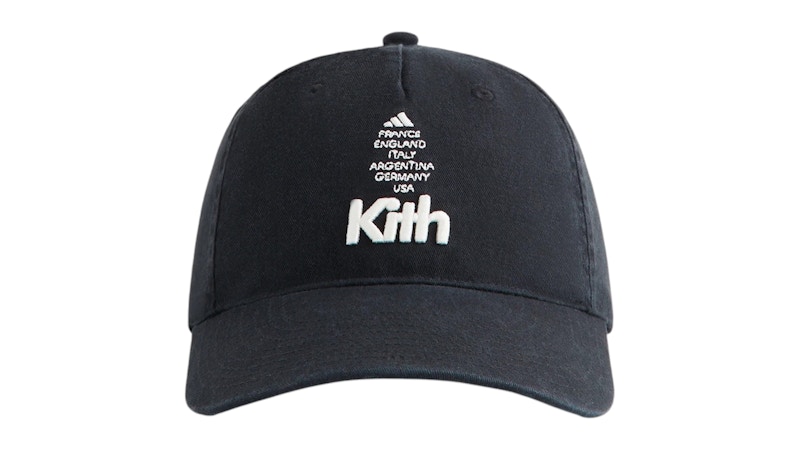 KITH adidas コラボ キャップ ネイビー KITH adidas コラボ キャップ