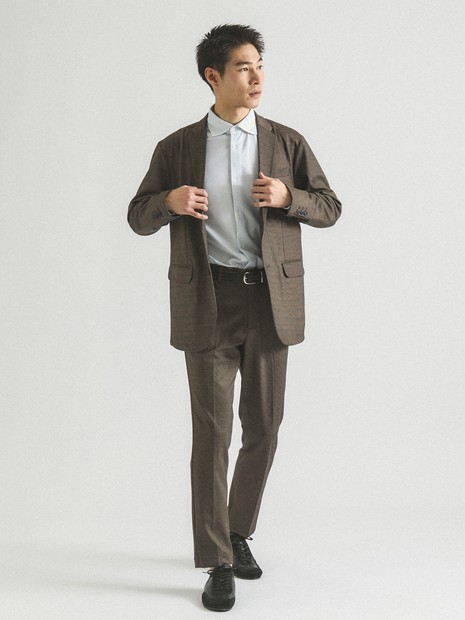 新型/上下2点セット】ポンチ セットアップ/スーツ ジャケット