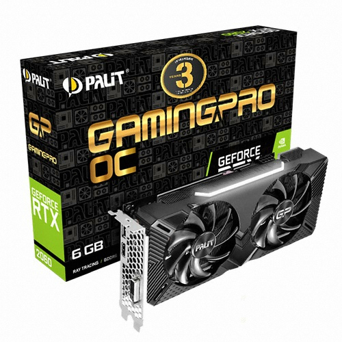 PALIT 지포스 RTX 2060 GAMINGPRO OC D6 6GB : 다나와 가격비교