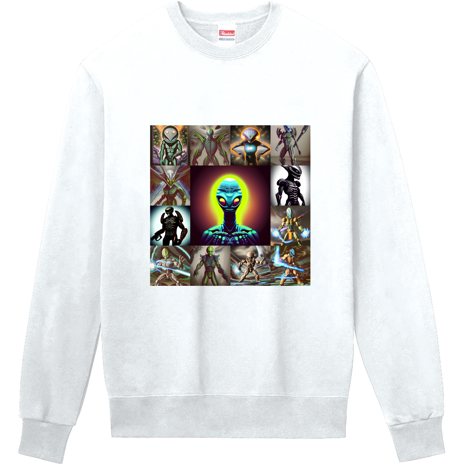 宇宙人X定番スウェットの商品購入ページ｜クリエイターのオリジナル