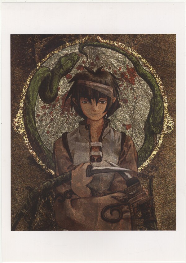 47079]十年旅行 カラー複製イラスト 安倍吉俊