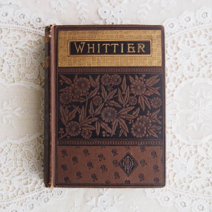 アンティーク アメリカ 洋書 WHITTIER / 古書 ブック - ヴィンテージ