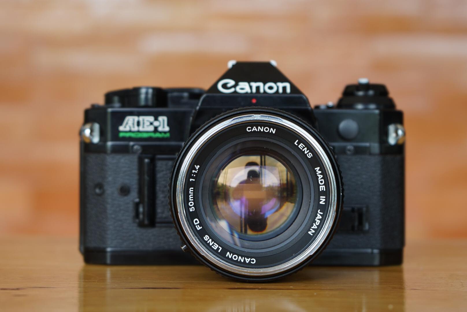 CANON AE1 PROGRAM CANON LENS FD 50MM. F1.4 - ฟิล์มคาเมร่า