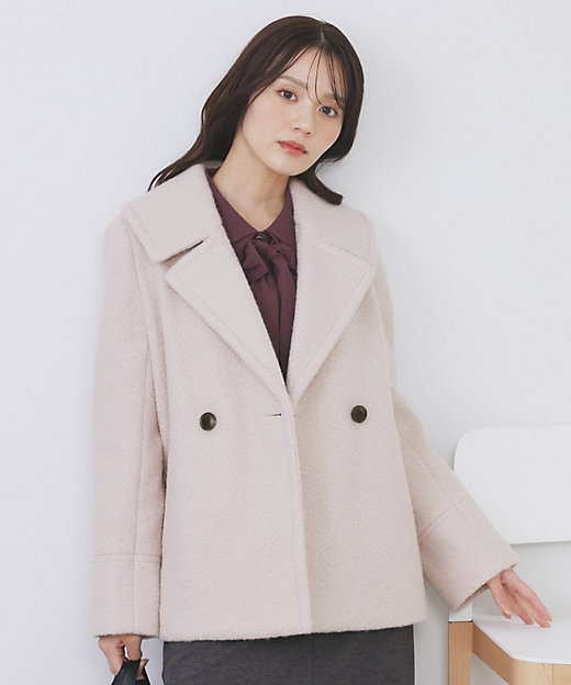 ブークレミドルコート【洗える】（2002506868） | index