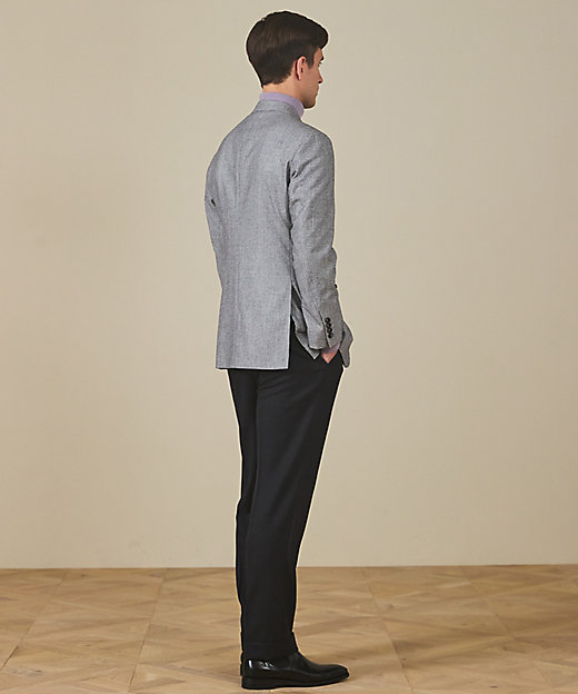 CANONICO／カノニコ】サキソニーウールコットンブレンド