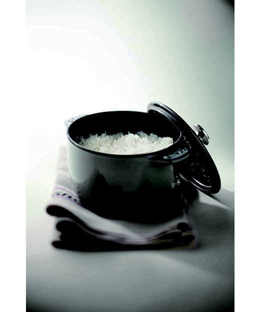 ごはん炊きセット ブラック （ラ・ココット de GOHAN M