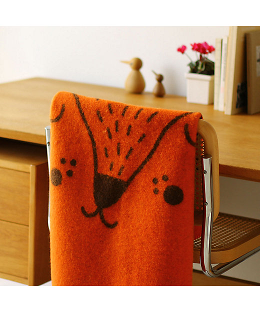 ウールミニブランケット フォックス オレンジ | KLIPPAN/クリッパン