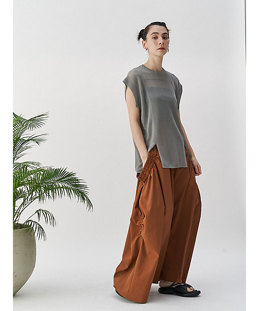 ROUND GATHER WIDE PT【セットアップ着用可能