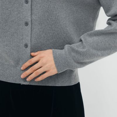 コットンカシミヤ クルーネックカーディガン | CABaN/キャバン | 三越