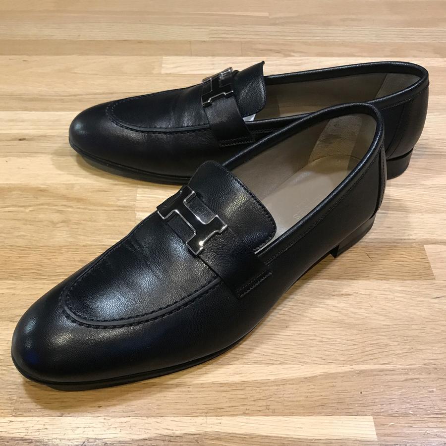 HERMES（エルメス） 【新品同様】エルメス モカシンパリ ローファー