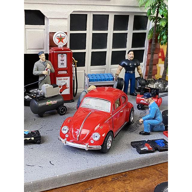 1967年フォルクスワーゲン・ビートル ダイキャストミニカー 1/32