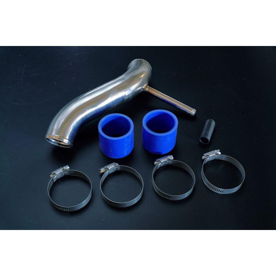 G-monster アルトワークスHA36S用 インテークパイプ ブルー オート