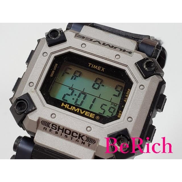 TIMEX（タイメックス） ハンヴィー HUMVEE デジタル メンズ 腕時計 黒
