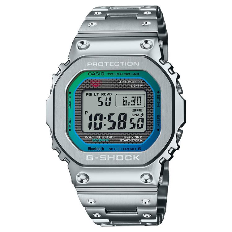 G-SHOCK gショック フルメタル ブルーグリーン スマホ連携 電波