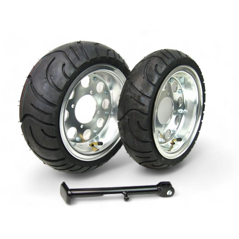 モンキーアルミホイール8インチF3.00J&R3.75Jスタンド : ミニモト公式