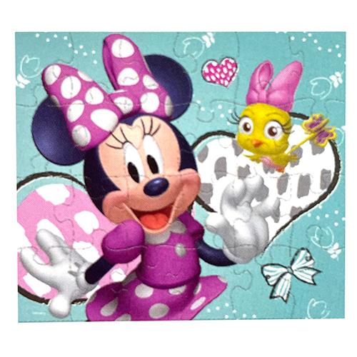 ミニー パズル 24ピース ( 横図案/ミニー＆ひよこ) 15371d