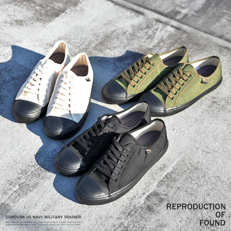 REPRODUCTION OF FOUND スニーカー メンズ アメリカ海軍 コーデュラ
