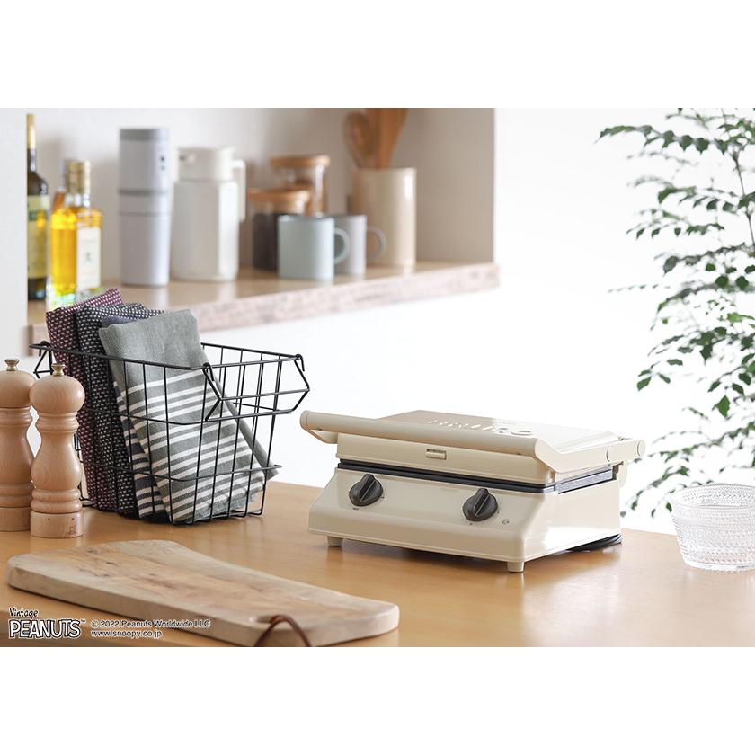 BRUNO（ブルーノ） ［ BRUNO×PEANUTS グリルサンドメーカー ダブル