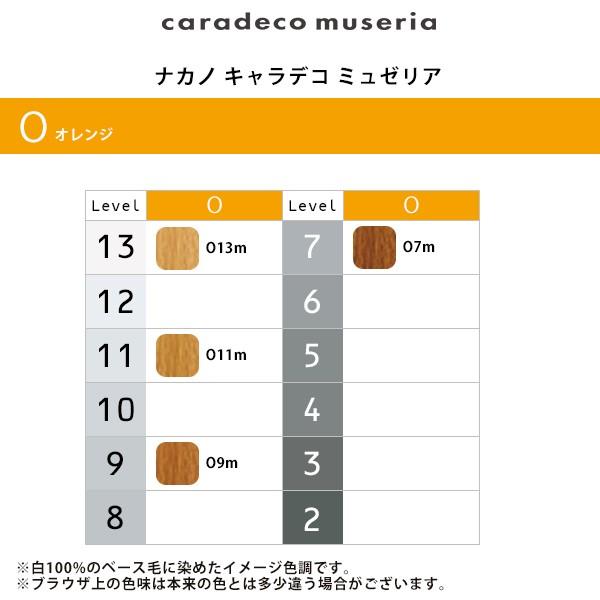 ナカノ キャラデコ ミュゼリア 1剤 オレンジ 80g | 【メール便対応4個