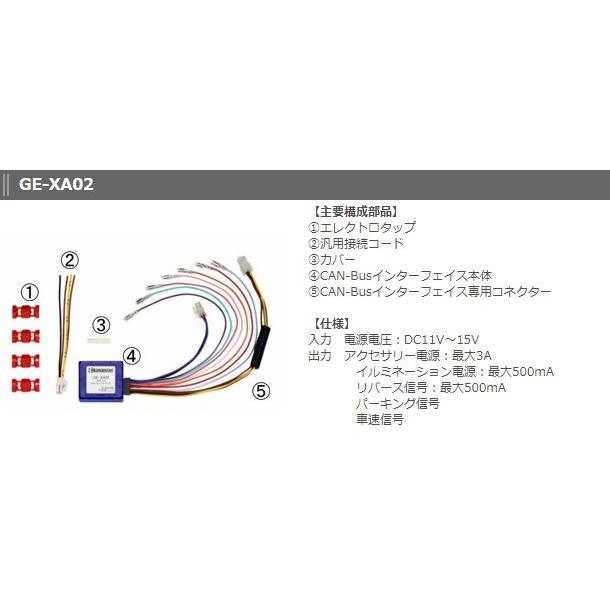 取寄商品】カナテクスGE-XA02汎用CAN-BUSインターフェイスBMW