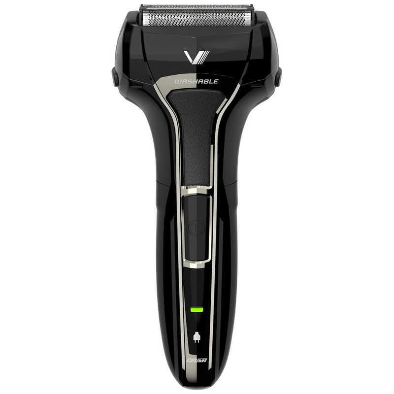 IZUMI 電気シェーバー ソリッドモデル ［3枚刃］ ブラック IZF-V533R-K