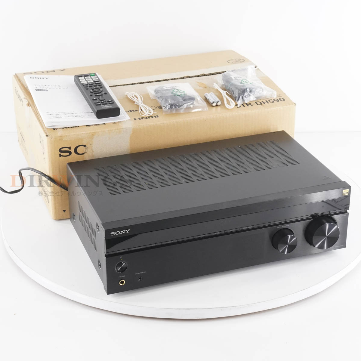 SONY マルチチャンネルインテグレ-トアンプ STR-DH590 AVアンプ - 最