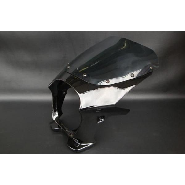 aiNET（アイネット） (RZ250 RZ350) ビキニカウル 黒/ブラック (エアロ