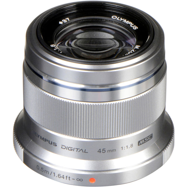 Olympus M.Zuiko Digital 45mm f/1.8 Lens (Silver) | ITFactory.ca