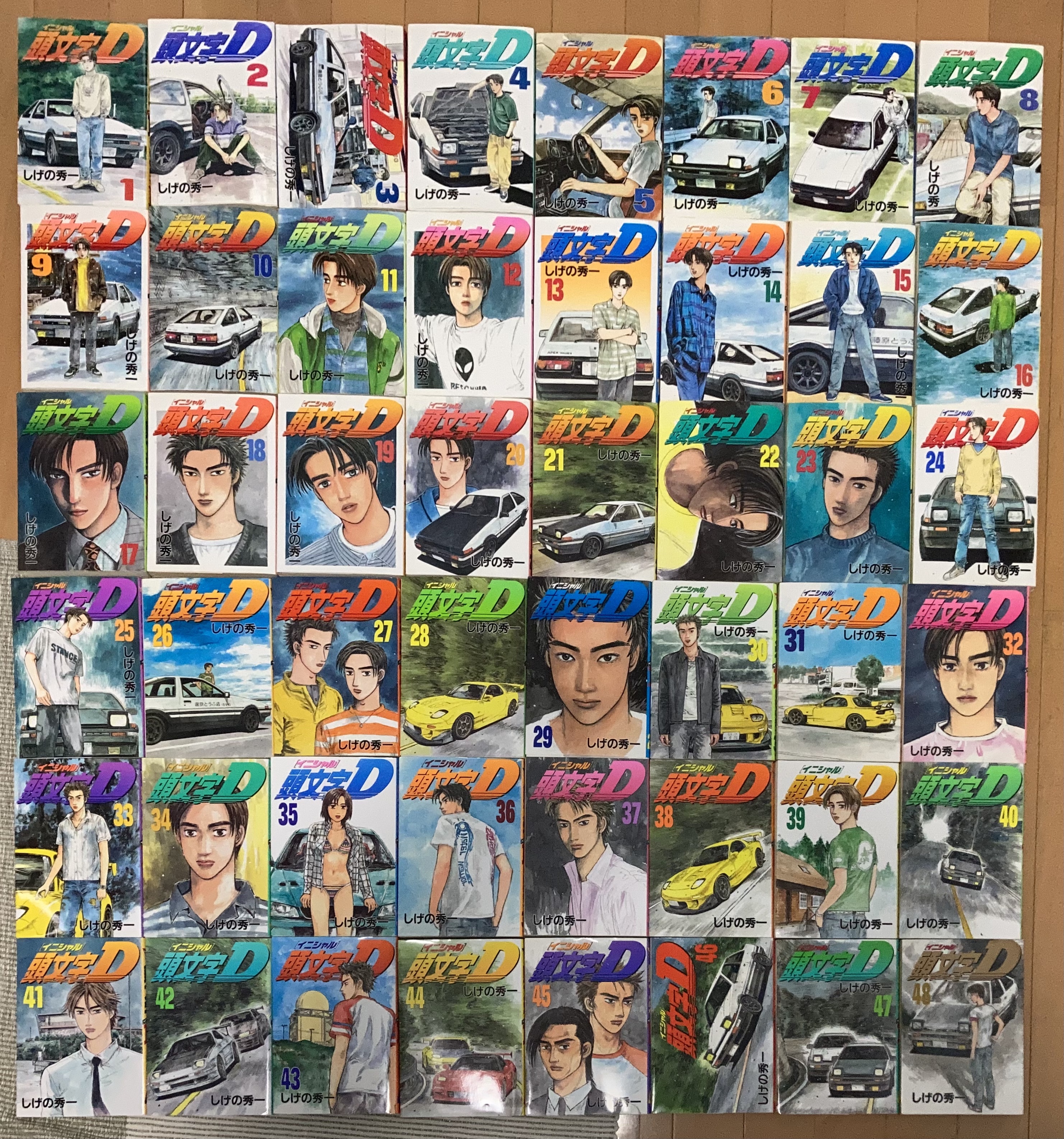 画像多数】頭文字(イニシャル)D 1〜48巻 全巻セット イニシャルD