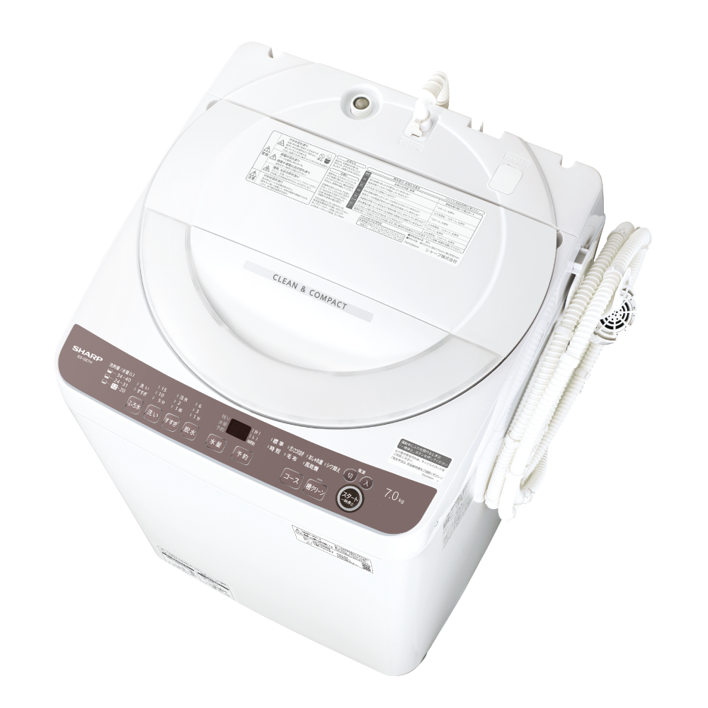 清潔・節水 | ES-GE7H | 洗濯機：シャープ