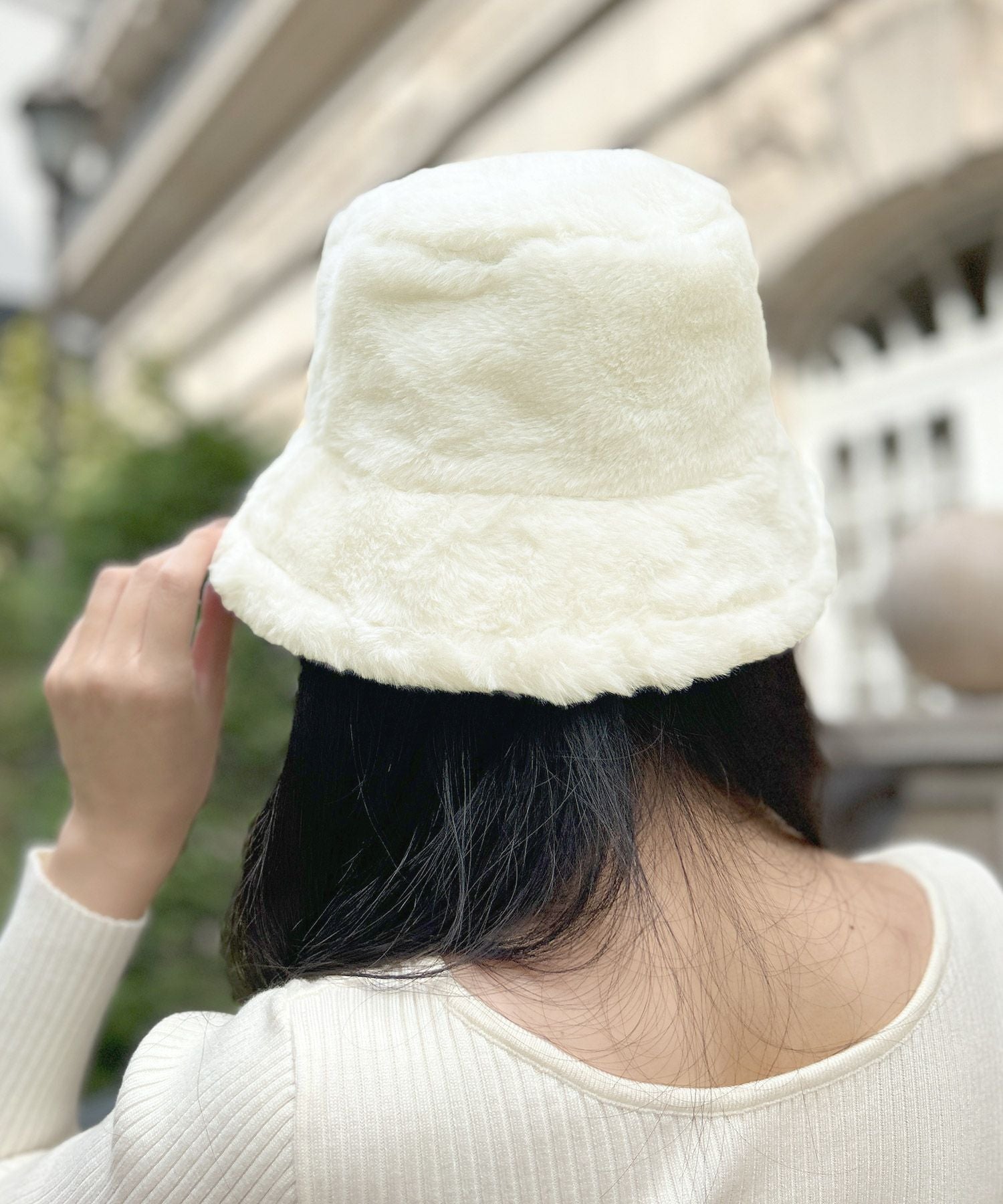 フェイクファーバケットハット JB23623 | レディースファッション通販