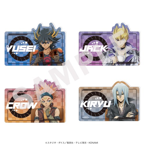 遊☆戯☆王5D's」お名前バッジ（全4種） | KAIBA CORPORATION STORE