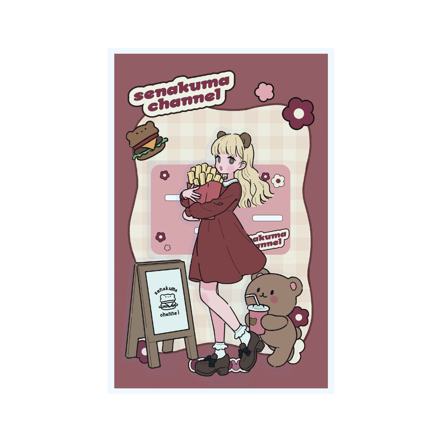 せなくま】アクリルスタンド – karel-shop