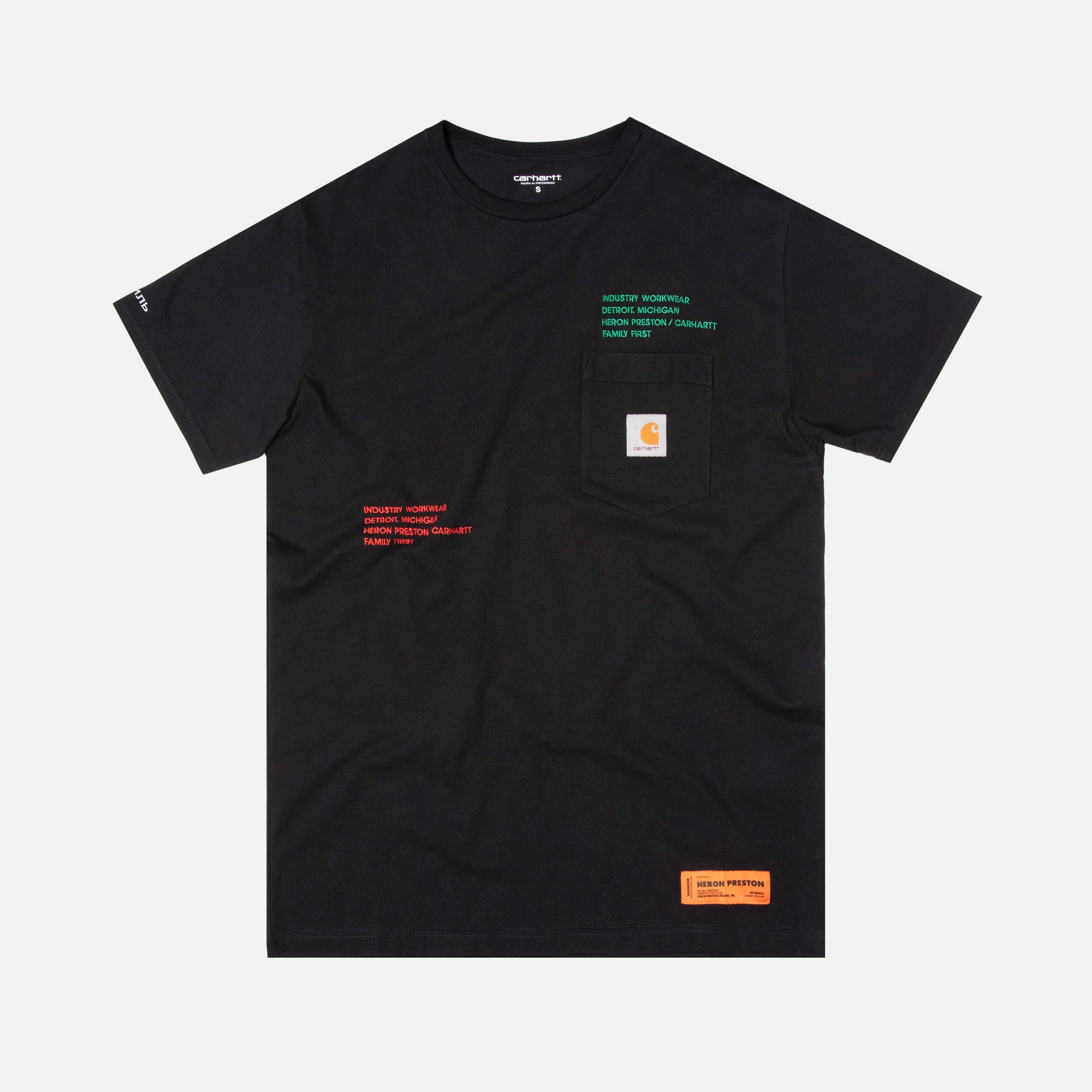 Heron Preston x Carhartt Tee - Black – Kith