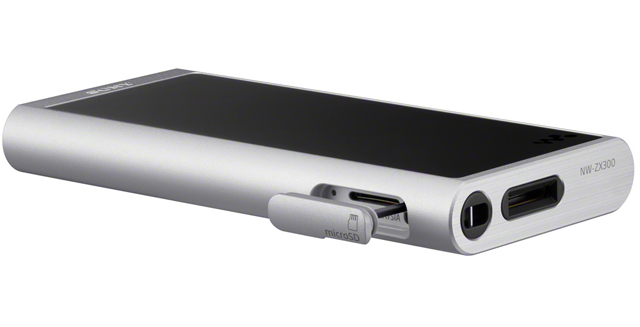 128GBの大容量モデル、ウォークマン”ZXシリーズ”「NW-ZX300G」。カラー