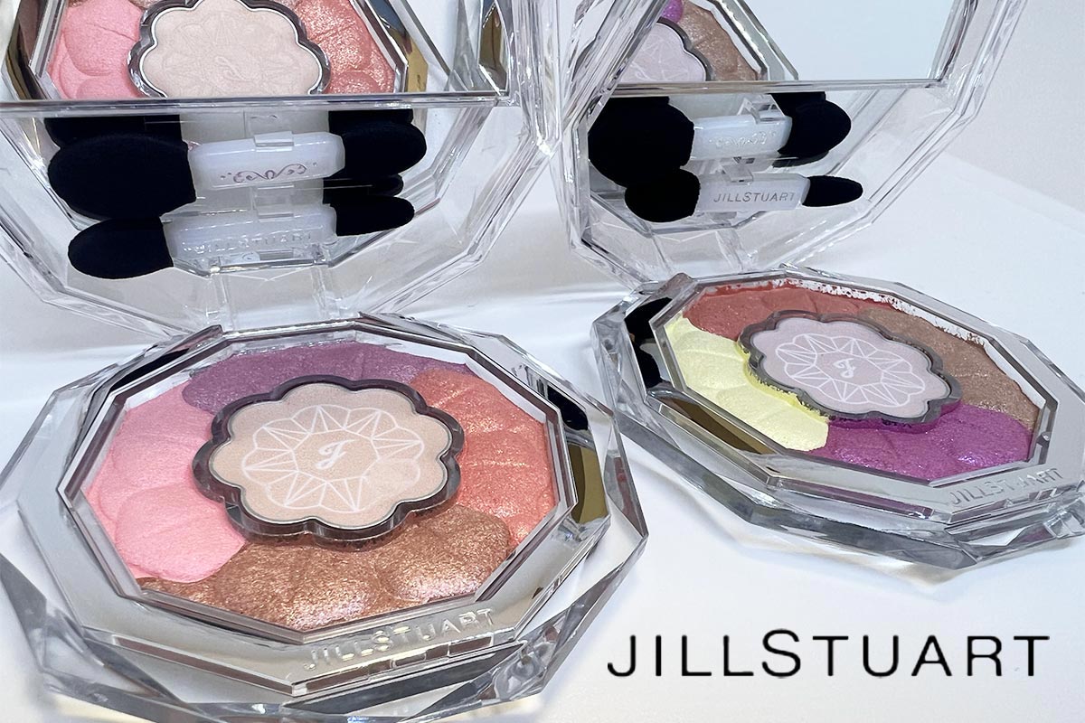 ジルスチュアート ビューティが贈るエアリーな5色シャドウで、透明感