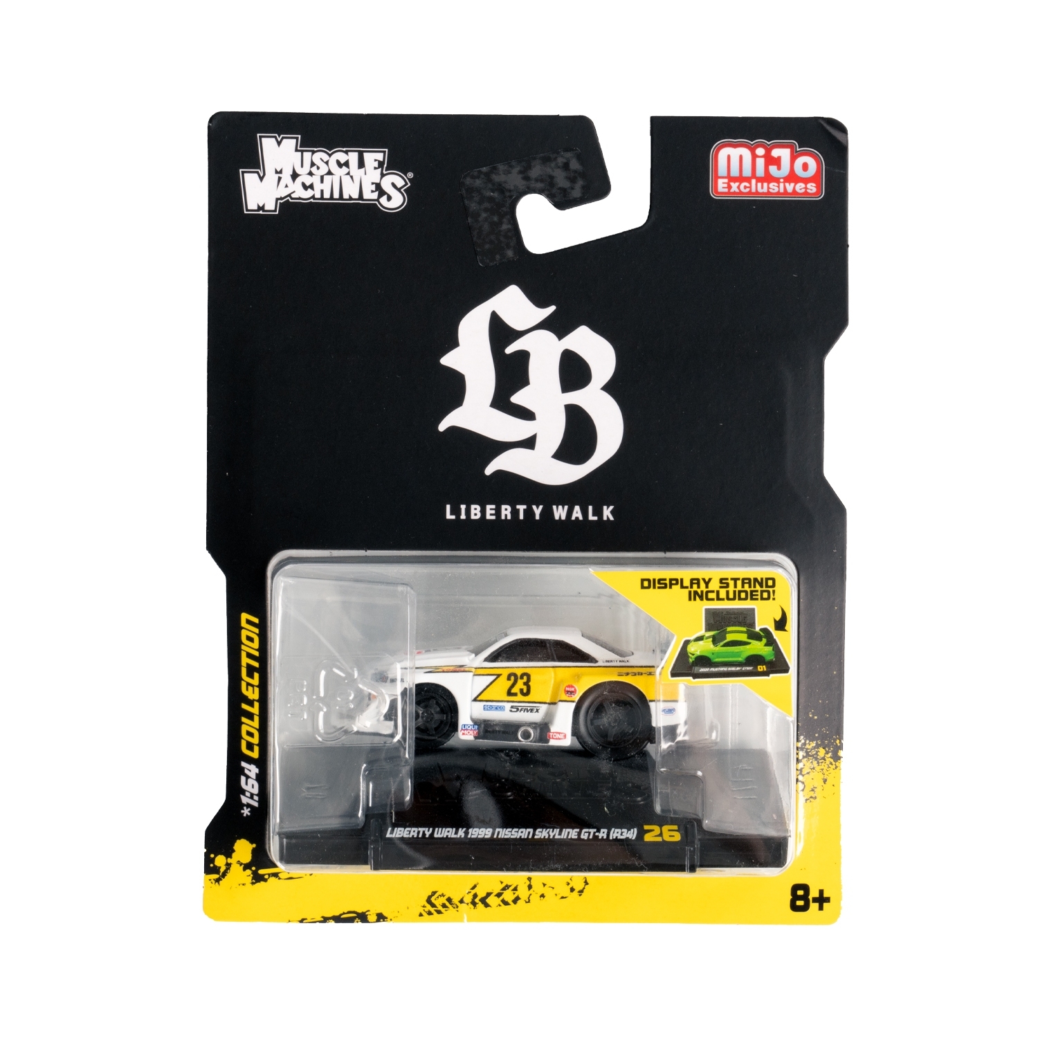 Muscle Machines 1/64 LB WORKS ER34 Racing Mijo Exclusives - LB