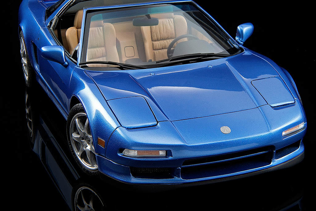 体育会系の汗臭さ、退散～！タミヤ製「初代NSX」をタイプTかつアキュラ