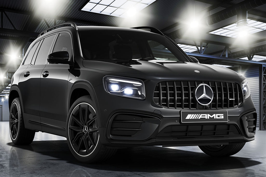 外観も内装もブラック仕立てのメルセデスAMG「GLB」限定モデル登場