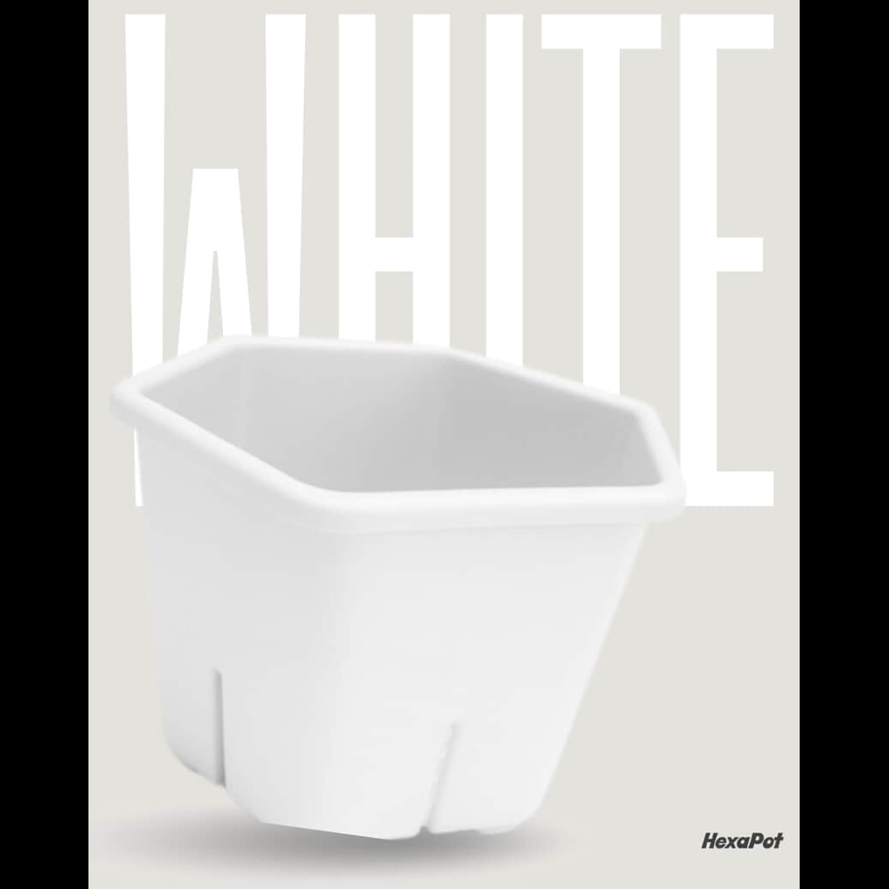 HexaPot（ヘキサポット）六角形プラ鉢 5号相当 – linkplants -リンク