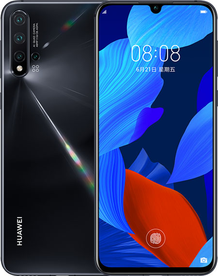 Buy Huawei nova 5 Cell Phone Black 8GB RAM 128GB ROM Online With