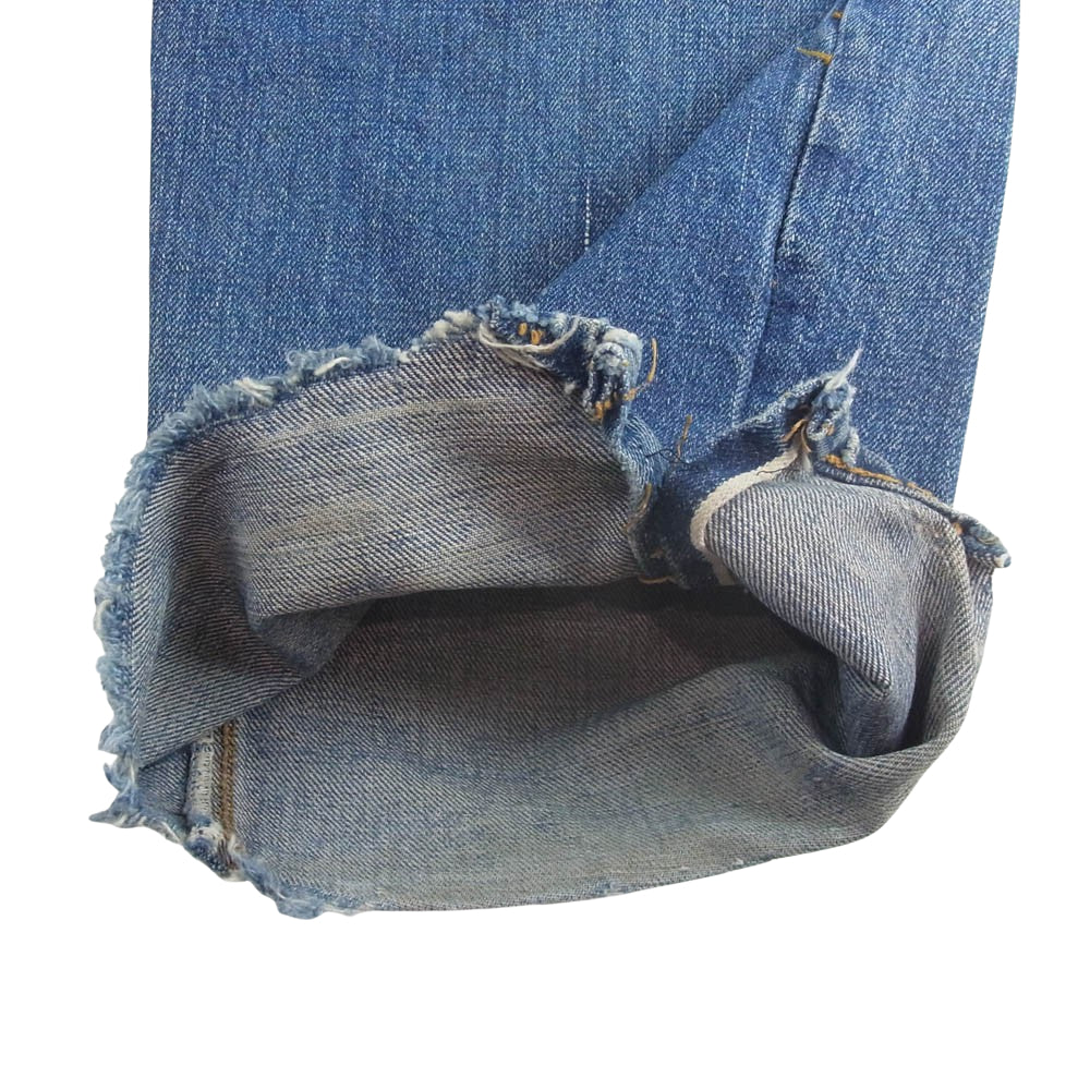 Levi's リーバイス 501 66前期 BIGE リペア ダメージ デニム パンツ