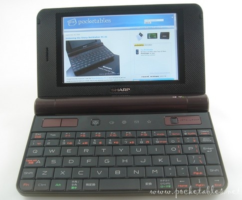 Sharp NetWalker PC-Z1 tested: Excellent build quality, somewhat