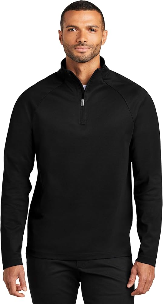 Port Authority Men's Cypress Quarter-Zip Pullover at Amazon Men's