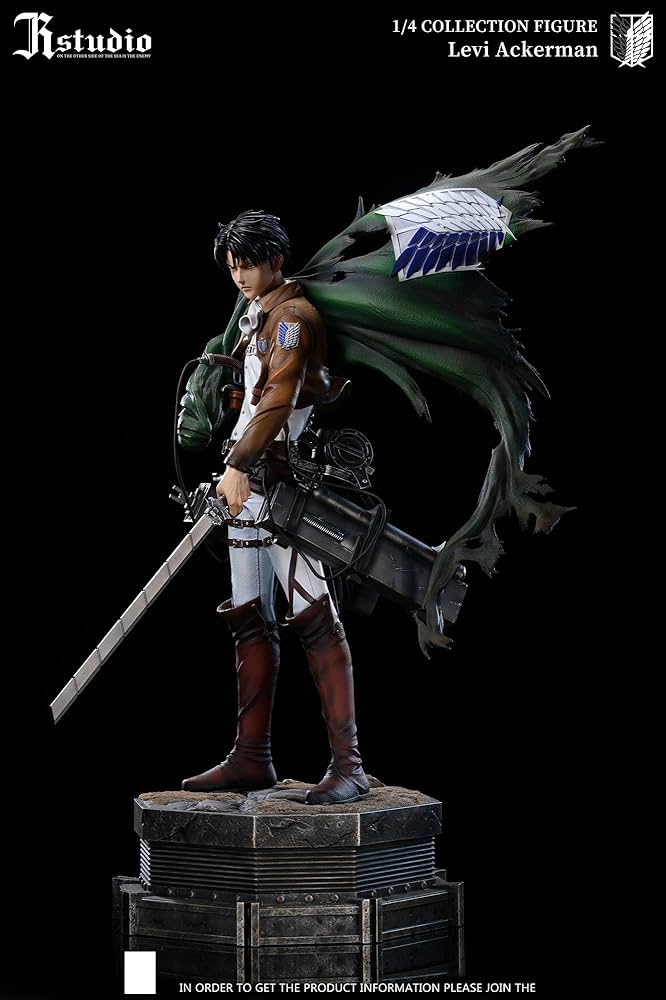 Amazon | リヴァイ・アッカーマン フィギュア 1/4スケール 塗装済み