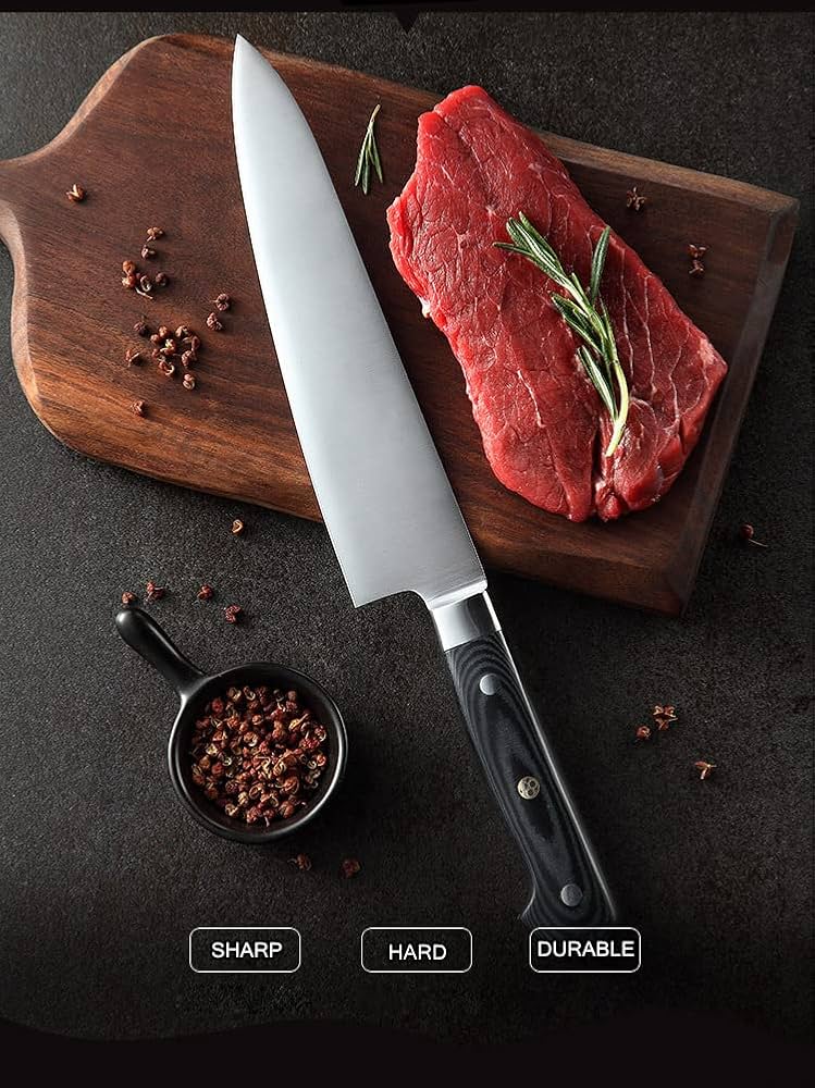 Amazon | Utaki 牛刀包丁 ドイツ4116ステンレス鋼 刃渡り240mm 万能